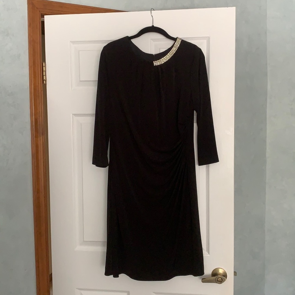 Tahari dress with embellishment